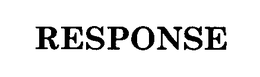 RESPONSE trademark