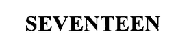 SEVENTEEN trademark