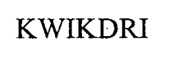 KWIKDRI trademark