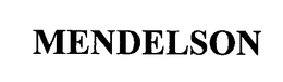 MENDELSON trademark