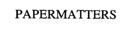 PAPERMATTERS trademark