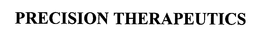 PRECISION THERAPEUTICS trademark