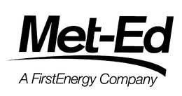 MET-ED A FIRSTENERGY COMPANY trademark