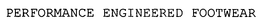 PERFORMANCE ENGINEERED FOOTWEAR trademark