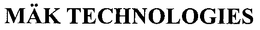 MÄK TECHNOLOGIES trademark