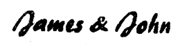 JAMES & JOHN trademark