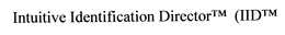 INTUITIVE IDENTIFICATION DIRECTOR (IID trademark