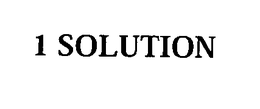 1 SOLUTION trademark