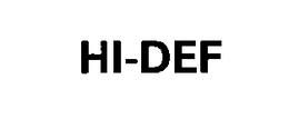 HI-DEF trademark