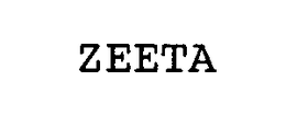 ZEETA trademark