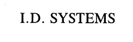 I.D. SYSTEMS trademark