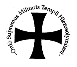 -ORDO SUPREMUS MILITARIS TEMPLI HIEROSOLYMITANI- trademark