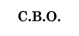 C.B.O. trademark