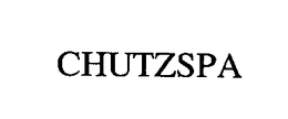 CHUTZSPA trademark