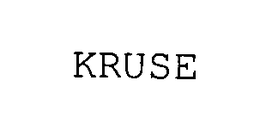KRUSE trademark