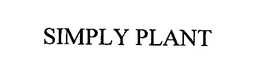 SIMPLY PLANT trademark