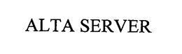 ALTA SERVER trademark