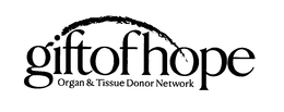 GIFTOFHOPE ORGAN & TISSUE DONOR NETWORK trademark
