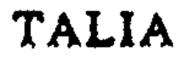 TALIA trademark