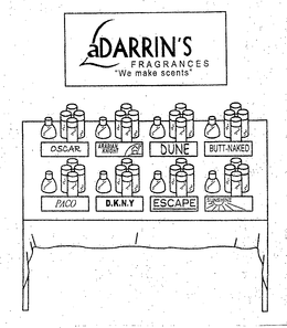 LADARRIN'S FRAGRANCES "WE MAKE SCENTS" trademark