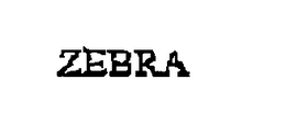 ZEBRA trademark