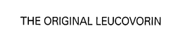 THE ORIGINAL LEUCOVORIN trademark