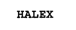 HALEX trademark