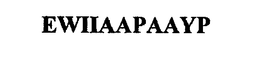 EWIIAAPAAYP trademark