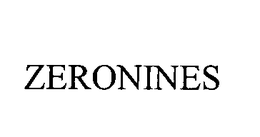 ZERONINES trademark