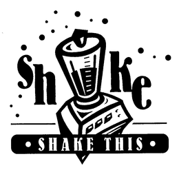 SHAKE SHAKE THIS trademark