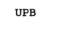 UPB trademark