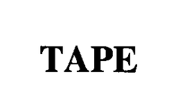 TAPE trademark