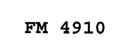 FM 4910 trademark