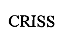CRISS trademark