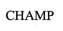 CHAMP trademark