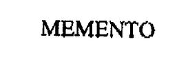 MEMENTO trademark
