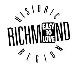 HISTORIC REGION RICHMOND EASY TO LOVE trademark