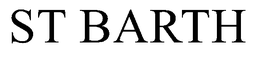 ST BARTH trademark