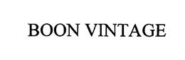 BOON VINTAGE trademark