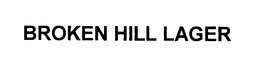BROKEN HILL LAGER trademark