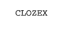 CLOZEX trademark