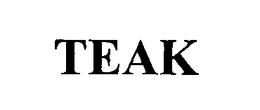TEAK trademark