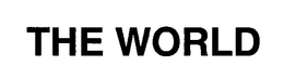 THE WORLD trademark