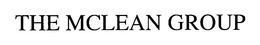 THE MCLEAN GROUP trademark