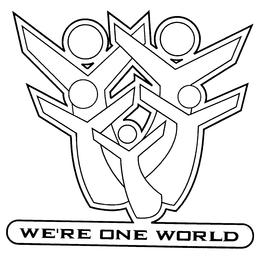 WE'RE ONE WORLD trademark
