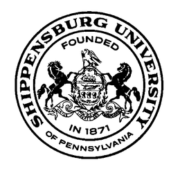 SHIPPENSBURG UNIVERSITY OF PENNSYLVANIA FOUNDED IN 1871 VIRTUE LIBERTY AND INDEPENDENCE trademark