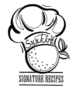 SUNKIST SIGNATURE RECIPES trademark