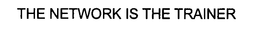 THE NETWORK IS THE TRAINER trademark