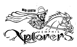 MID-SOUTH MEMPHIS XPLORERS trademark