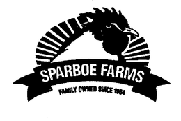 SPARBOE FARMS FAMILY OWNED SINCE 1954 trademark